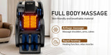 Zero Gravity Full Body Heated Airbag Massage Chair - BILITOK - Sleep Galleria