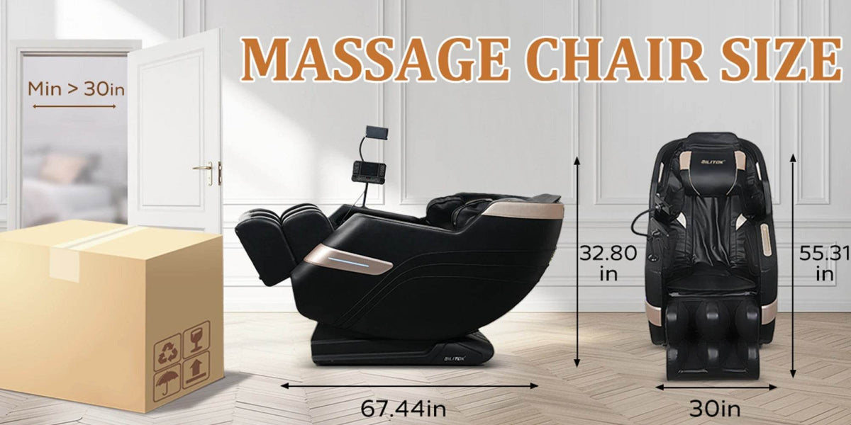 Zero Gravity Full Body Heated Airbag Massage Chair - BILITOK - Sleep Galleria