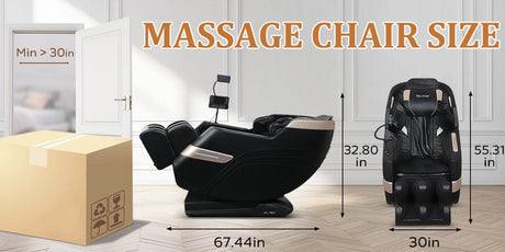 Zero Gravity Full Body Heated Airbag Massage Chair - BILITOK - Sleep Galleria