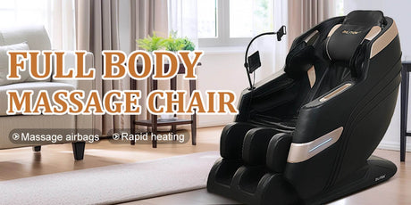 Zero Gravity Full Body Heated Airbag Massage Chair - BILITOK - Sleep Galleria