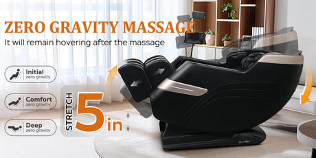 Zero Gravity Full Body Heated Airbag Massage Chair - BILITOK - Sleep Galleria