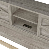 3-Piece Antique Gray Farmhouse Platform Bed Set - Sleep Galleria