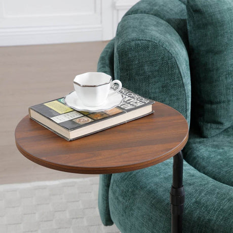 Extra Large Chenille Barrel Chair With Ottoman - Sleep Galleria