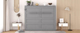 Full Size Gray Plywood Multi-Function Murphy Bed - Sleep Galleria