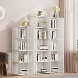 Minimalist Modern 6 - Layer Fabric Wardrobe Organizer Cabinet - Blissora - Sleep Galleria