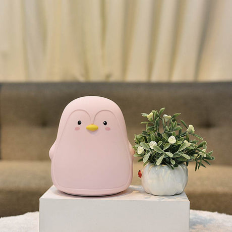 Silicone Portable Penguin Rechargeable Nightlight Lamp - Blissora - Sleep Galleria