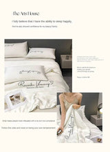 Silky Soft Cooling Summer Quilt Patchwork Blanket - Blissora - Sleep Galleria