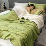 Silky Soft Cooling Summer Quilt Patchwork Blanket - Blissora - Sleep Galleria