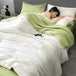 Silky Soft Cooling Summer Quilt Patchwork Blanket - Blissora - Sleep Galleria