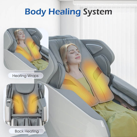 Massage Chairs with AI Voice SL Track Zero Gravity - BossCare - Sleep Galleria