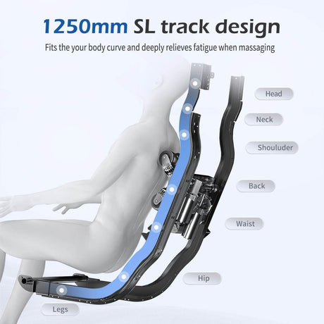 Massage Chairs with AI Voice SL Track Zero Gravity - BossCare - Sleep Galleria