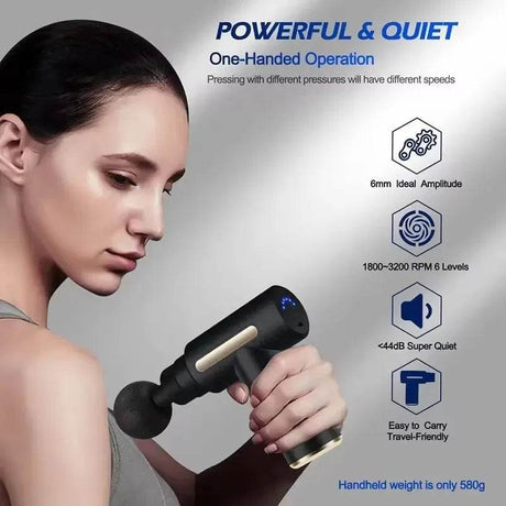 Professional Grade Electric Vibration Muscle Massage Gun - Sleep Galleria