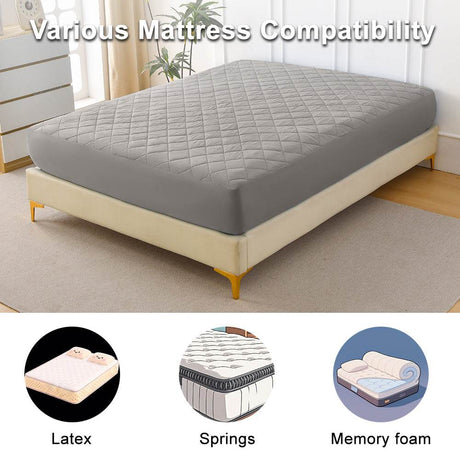 Full Ultrasonic Waterproof Cotton Mattress Protector - Sleep Galleria