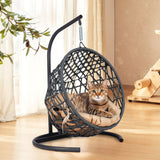 Indoor Hanging Cat Hammock Bed With Stand And Cushion