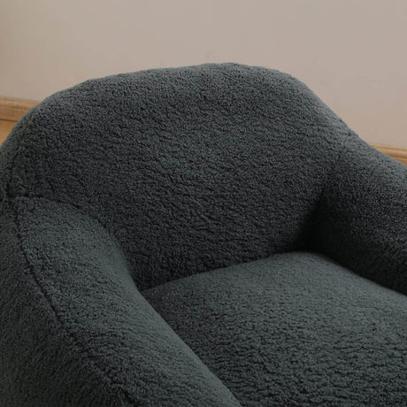 Spacious Memory Foam Teddy Bean Bag Chair - Calmora - Sleep Galleria