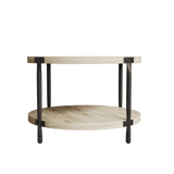 Modern Minimalist Double-Layer Wooden Coffee Table - Sleep Galleria