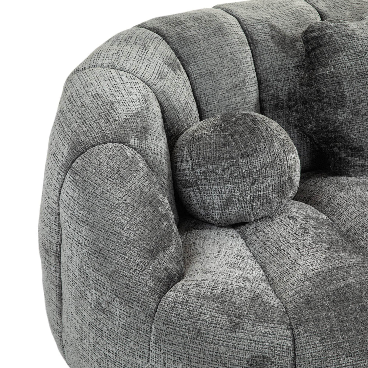 High Density Foam Chenille Bean Bag Lounge Chair - Sleep Galleria