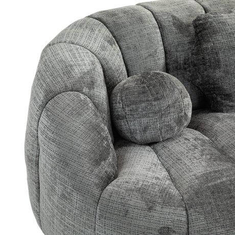 High Density Foam Chenille Bean Bag Lounge Chair - Sleep Galleria