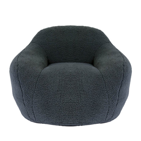 Spacious Memory Foam Teddy Bean Bag Chair - Calmora - Sleep Galleria