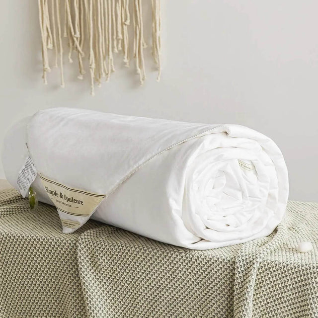 100 Percent Tussah Silk Breathable Cotton Comforter - Calmora - Sleep Galleria
