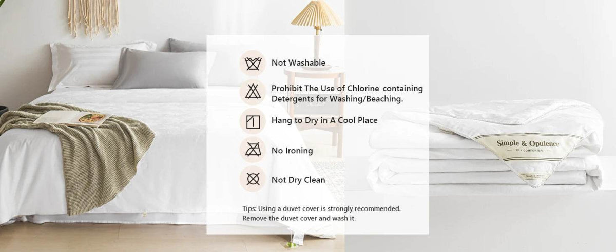 100 Percent Tussah Silk Breathable Cotton Comforter - Calmora - Sleep Galleria