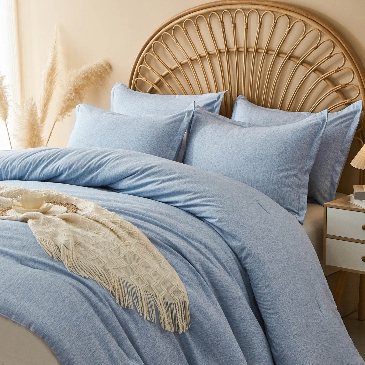 2 - Piece Extra Soft Microfiber Comforter Bedding Set - Calmora - Sleep Galleria