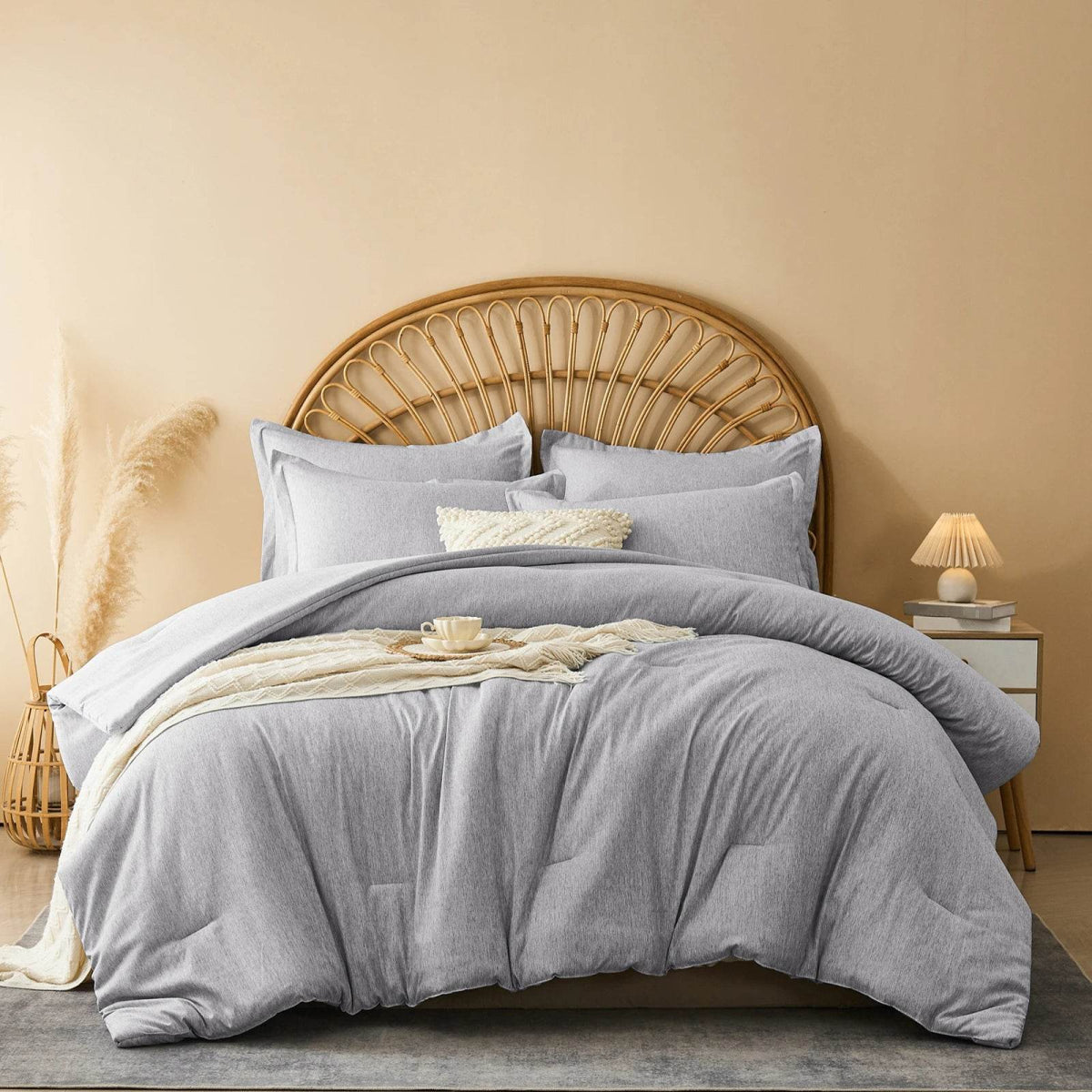 2 - Piece Extra Soft Microfiber Comforter Bedding Set - Calmora - Sleep Galleria