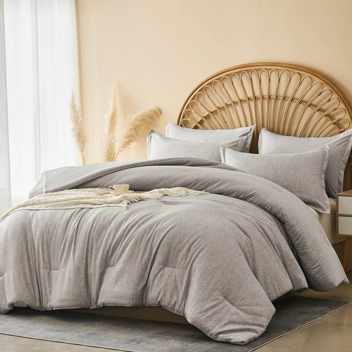 2 - Piece Extra Soft Microfiber Comforter Bedding Set - Calmora - Sleep Galleria