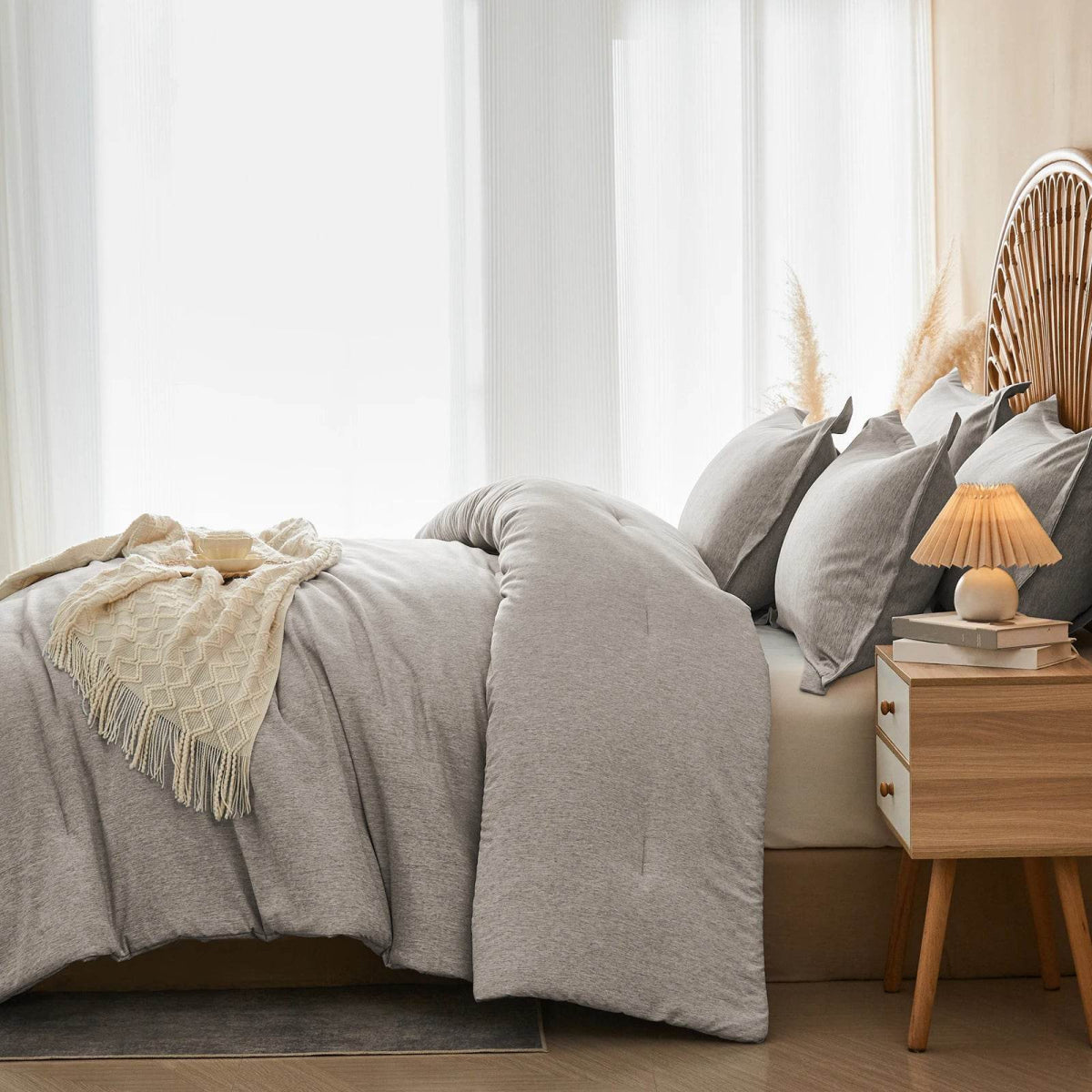 2 - Piece Extra Soft Microfiber Comforter Bedding Set - Calmora - Sleep Galleria