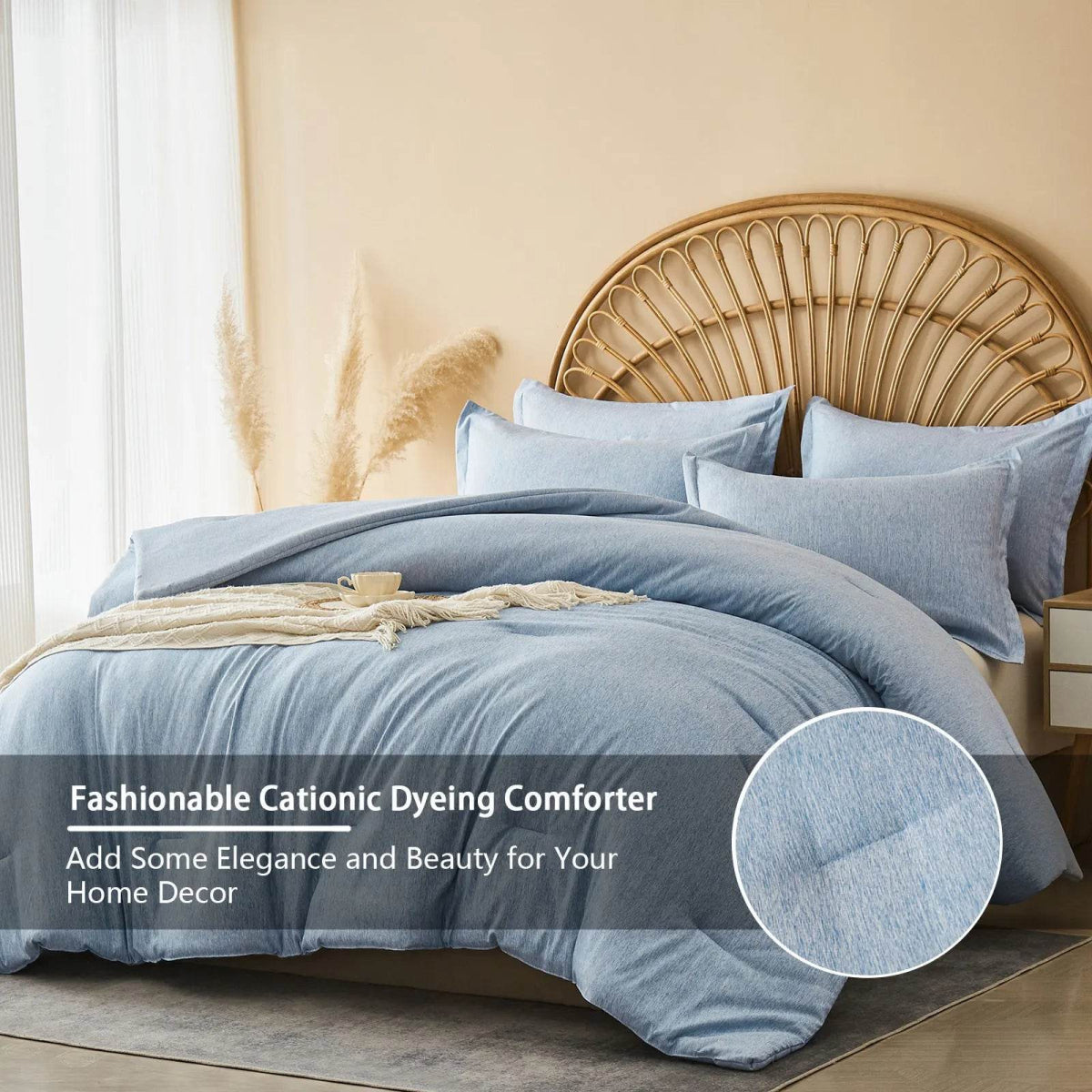 2 - Piece Extra Soft Microfiber Comforter Bedding Set - Calmora - Sleep Galleria