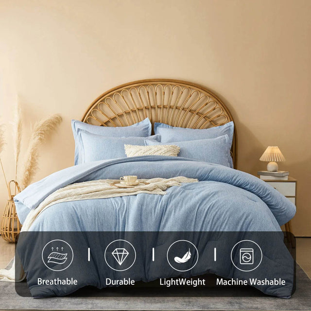 2 - Piece Extra Soft Microfiber Comforter Bedding Set - Calmora - Sleep Galleria