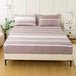 3 - Piece Soft Breathable Striped Polyester Sheet Set - Calmora - Sleep Galleria