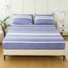 3 - Piece Soft Breathable Striped Polyester Sheet Set - Calmora - Sleep Galleria