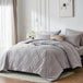 7 - Piece Extra Soft Microfiber Comforter Bedding Set - Calmora - Sleep Galleria