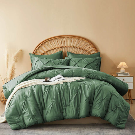 7 - Piece Extra Soft Polyester Comforter Bedding Set - Calmora - Sleep Galleria