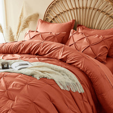 7 - Piece Extra Soft Polyester Comforter Bedding Set - Calmora - Sleep Galleria