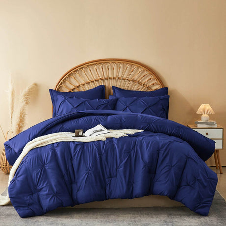7 - Piece Extra Soft Polyester Comforter Bedding Set - Calmora - Sleep Galleria