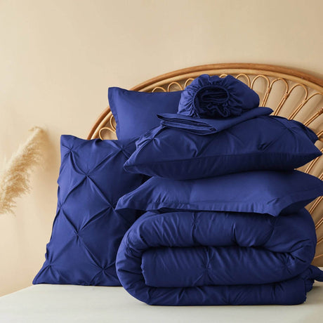 7 - Piece Extra Soft Polyester Comforter Bedding Set - Calmora - Sleep Galleria