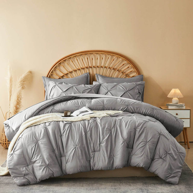 7-Piece Extra Soft Polyester Comforter Bedding Set - Sleep Galleria