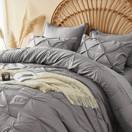 7 - Piece Extra Soft Polyester Comforter Bedding Set - Calmora - Sleep Galleria