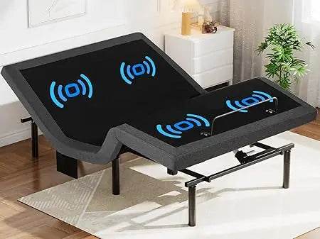 Adjustable Bed Frame With Massage USB Charging Ports - Sleep Galleria