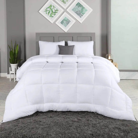 All - Season Microfiber Down Alternative Comforter - Calmora - Sleep Galleria