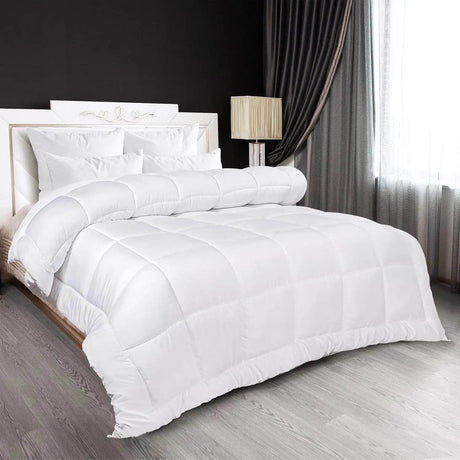 All - Season Microfiber Down Alternative Comforter - Calmora - Sleep Galleria