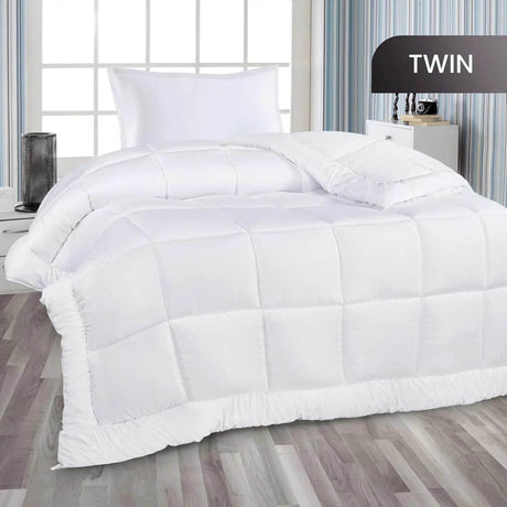 All - Season Microfiber Down Alternative Comforter - Calmora - Sleep Galleria