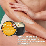 Aromatherapy Massage Oil Candle For Stress Relief - Calmora - Sleep Galleria