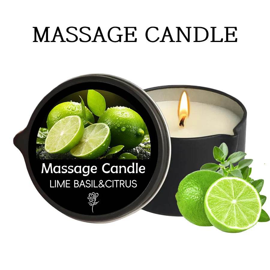 Aromatherapy Massage Oil Candle For Stress Relief - Calmora - Sleep Galleria