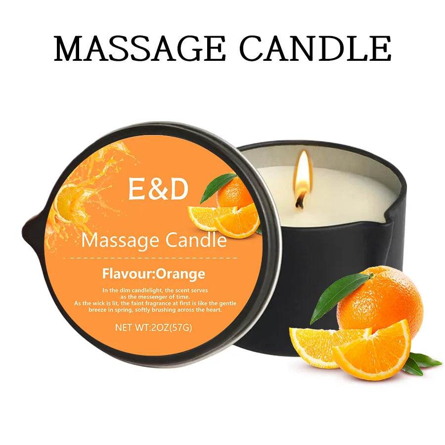 Aromatherapy Massage Oil Candle For Stress Relief - Calmora - Sleep Galleria