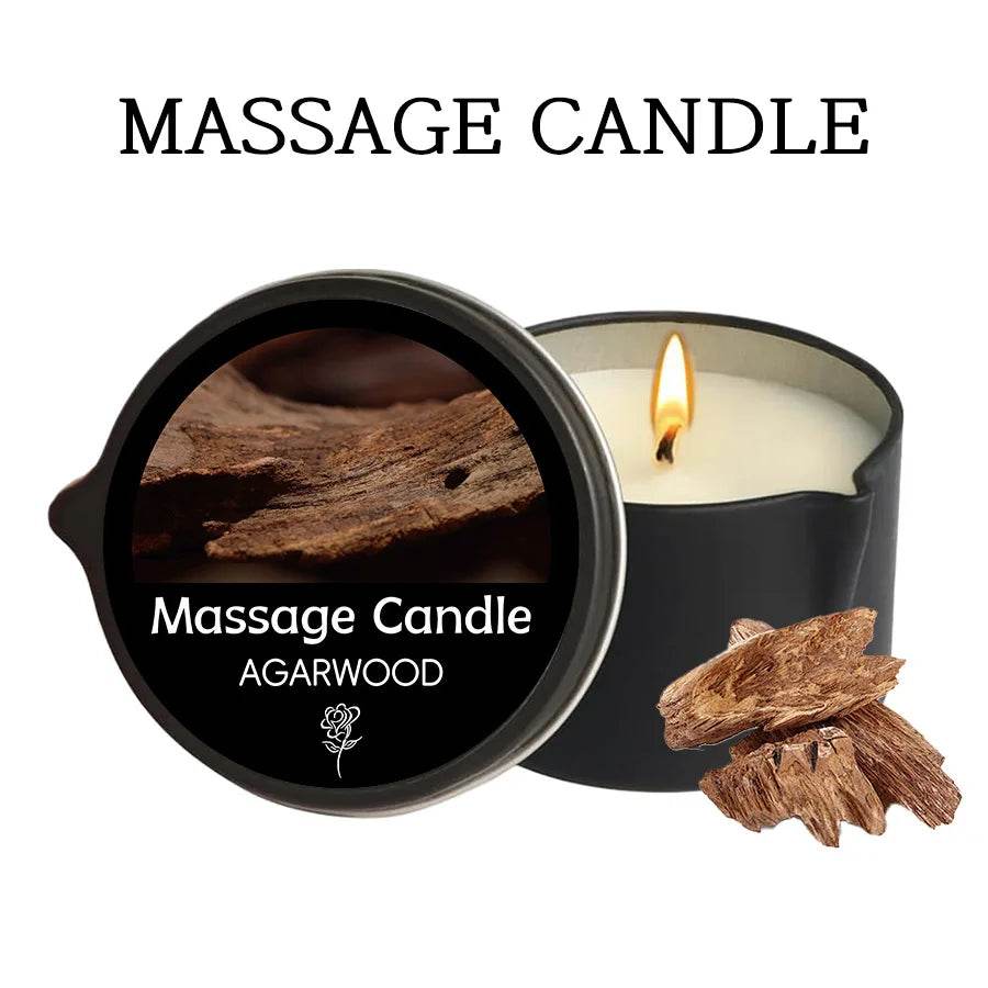 Aromatherapy Massage Oil Candle For Stress Relief - Calmora - Sleep Galleria