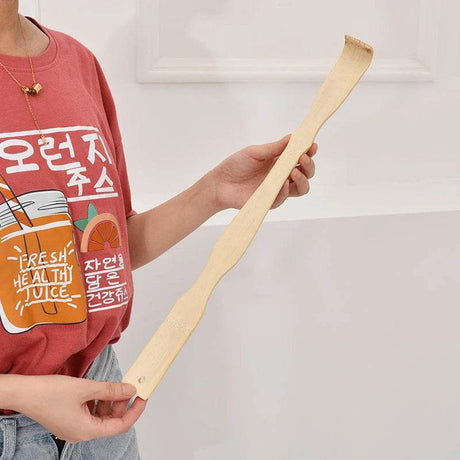 Bamboo Back Scratcher Manual Massage Relaxation Tool - Calmora - Sleep Galleria
