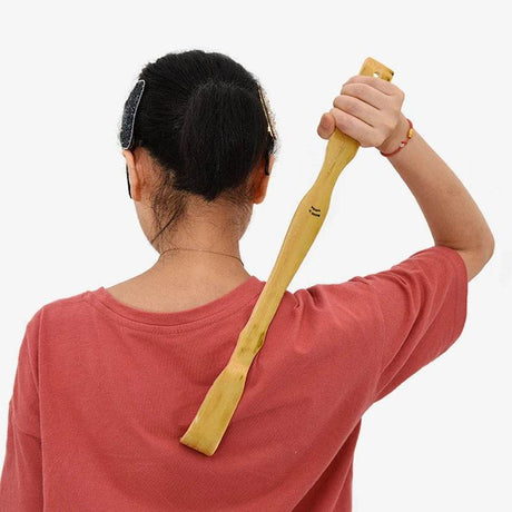 Bamboo Back Scratcher Manual Massage Relaxation Tool - Calmora - Sleep Galleria